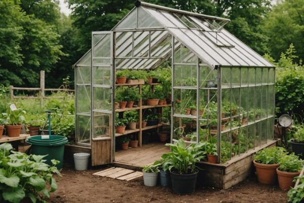 diy greenhouse for self sufficiency