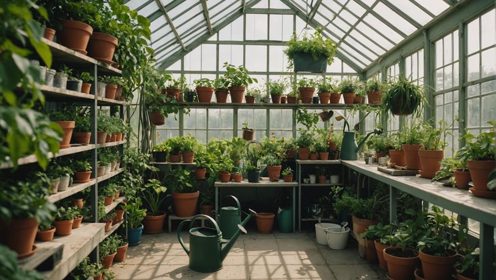 greenhouse care and maintenance