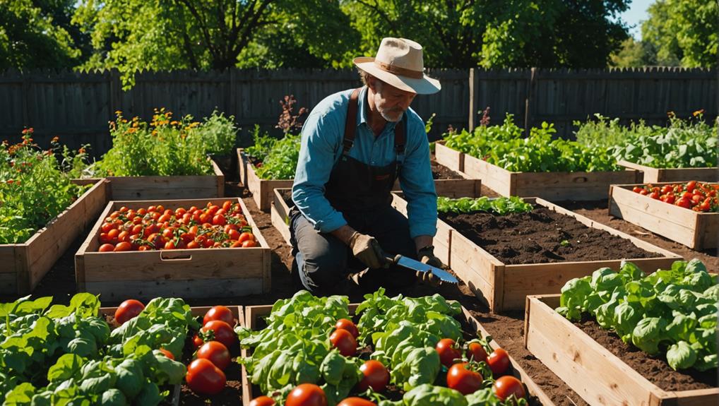 self sufficient food gardening tips